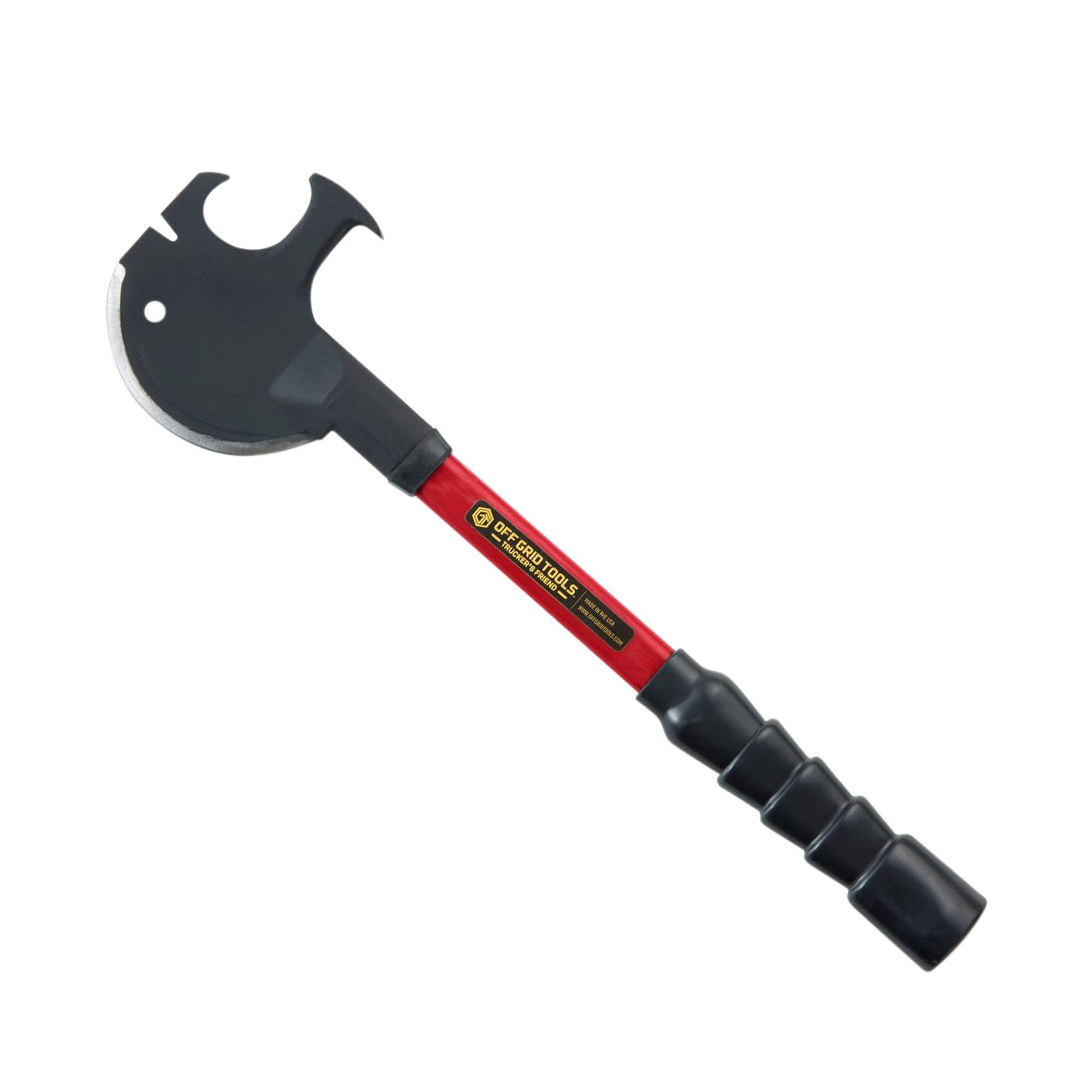 Off Grid Tools, Trucker's Friend - Red, Carbon Steel, Model# OGT-TF2RED